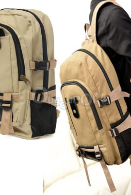 Outdoor Backpack Rucksack Canvas Bag