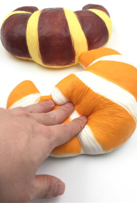 Stress Relief Jumbo Bread Croissant Squishy