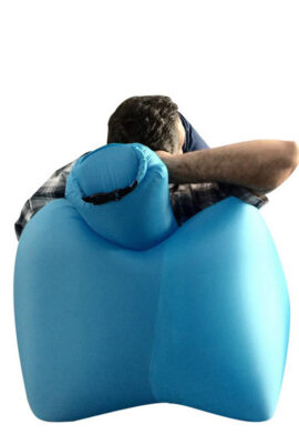 Inflatable Sleeping Bag Sofa With Pillow