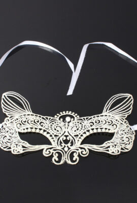Black White Sexy Lace Eye Cat Face Mask Masquerade Party